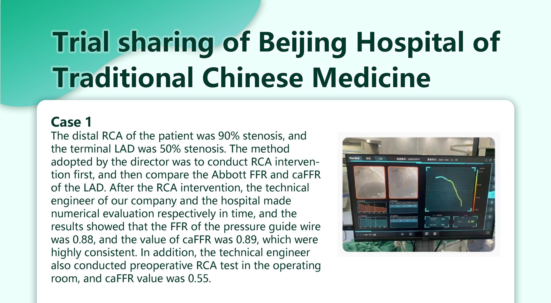 Trial sharing of Beijing Hospital of Traditional Chinese Medicine